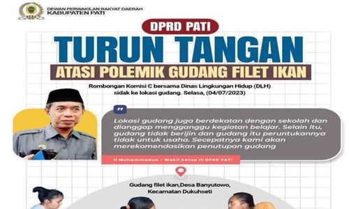 Alasan DPRD Pati Rekomendasikan Gudang Filet Ikan di Banyutowo Segera Ditutup