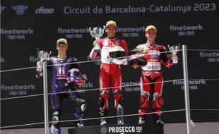 Sejarah Baru, Pembalap Astra Honda asal Purworejo Juara di Barcelona