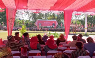 Kental Nuansa Adat Jawa, Ribuan Peserta Ikuti Upacara Hari Jadi Klaten