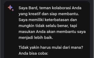 Cara Menggunakan Google Bard, Gampang dan Bisa Berbahasa Indonesia