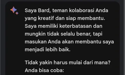 Cara Menggunakan Google Bard, Gampang dan Bisa Berbahasa Indonesia