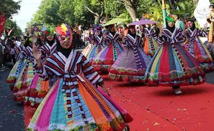 Ada Klaten Lurik Carnival, CFD di Jl Mayor Kusmanto Minggu 28 Juli Diliburkan