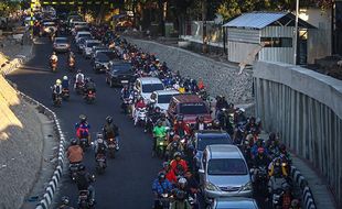 Puncak Macet Momen Natal di Solo Terlewati, 4 Titik Ini Rawan Padat Kendaraan