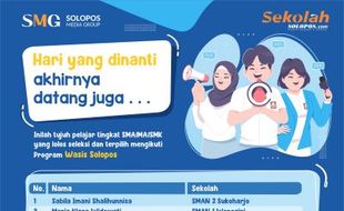 Seleksi Ketat, Inilah 7 Wasis Solopos yang Terpilih