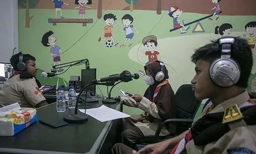 Potret Eksistensi Radio Anak Konata Solo, Media Edukasi dari Anak untuk Anak