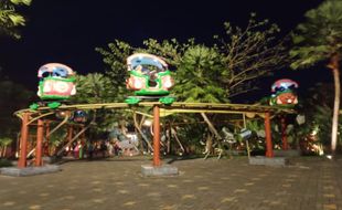 Musim Liburan, Saloka Theme Park Tuntang Kabupaten Semarang Buka Sampai Malam