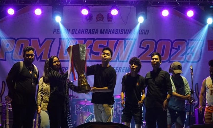 Mantap! FTI UKSW Salatiga Juara Umum Pekan Olagraga Mahasiswa 2023