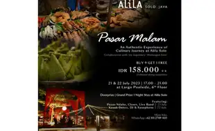 Wah, Ada Pasar Malam Spesial Kuliner Wedangan Legendaris di Hotel Alila Solo