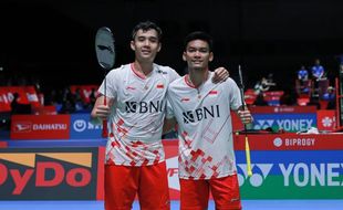 Hasil Japan Open 2023: Penuh Senyum, Bagas/Fikri Lolos ke 16 Besar