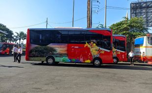 Bus Trans Jateng Solo-Wonogiri Sudah Diuji Coba, Tunggu Ganjar Resmikan Layanan