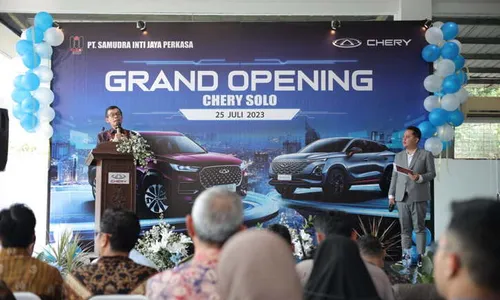 Resmi Buka Dealer di Sukoharjo, CSI Pastikan Semua Produk Chery Ready Stock