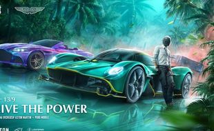 Mantap! PUBG Mobile Hadirkan Tiga Model Mobil Mewah Aston Martin