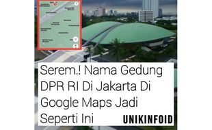 Ramai Google Maps Gedung DPR Peternakan Tikus, Legislator: Balas dengan Kinerja