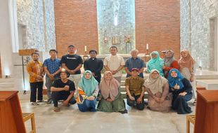 Silaturahmi Lintas Agama, Eco Bhinneka Kunjungi Gereja Terunik di Banyuwangi