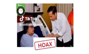 Foto Presiden Jokowi Salami Cak Nun Hoaks, Kerabat: Saya Tahu yang Ngedit