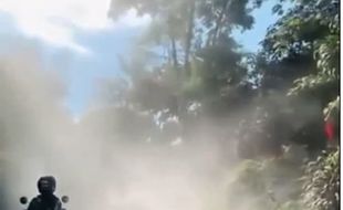 Viral Video Jalan Rusak Penuh Debu di Deles Klaten, DPUPR: Sedang Diperbaiki