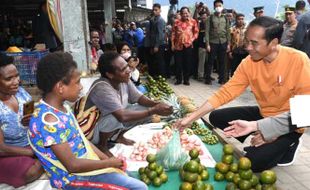 Jokowi Ajak Masyarakat Tak Lihat Papua dari Sisi Negatif tapi Lihat Positifnya