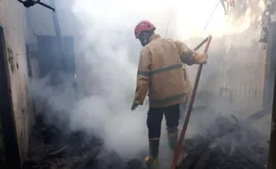 Gegara Puntung Rokok di Kasur, Rumah Warga Banyudono Boyolali Dilanda Kebakaran