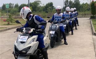 36 Duta Safety Riding Honda Digembleng di Safety Riding Camp 2023