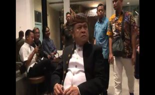 Abah Kirun Jadi Saksi Akad Nikah Denny Caknan-Bella Bonita