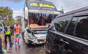 Kecelakaan Karambol Libatkan 8 Kendaraan Terjadi di Bantul, Ini Kronologinya