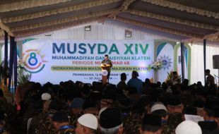 Musyda Muhammadiyah-Aisyiyah Klaten Bertema Memakmurkan Masjid, Ini Maksudnya