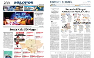 Solopos Hari Ini : Senja Kala SD Negeri