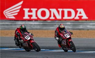 Pembalap AHRT Juarai Seri ke-4 Honda Thailand Talent Cup