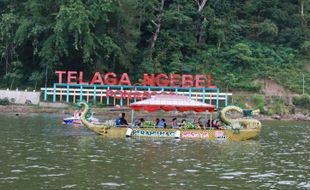 Makin Seru! Ada Perahu Naga Baru Klinting di Telaga Ngebel, Tiket Cuma Rp10.000