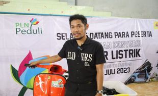 PLN Beri Pelatihan Konversi Motor Listrik kepada Siswa SMK di Lampung