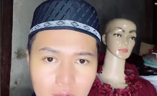 Viral Video Bersama Patung Meneken, Terjawab Sudah Siapa Sosok Popo Barbie