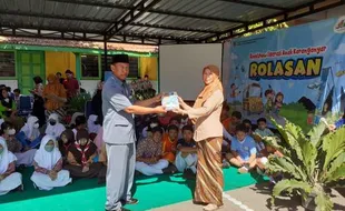 Program Rolasan Dorong Peningkatan Literasi Pelajar SMPN 1 Karanganyar