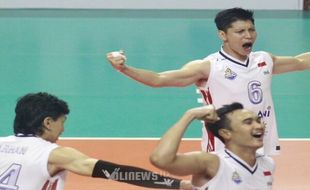 Libas Thailand 3-1 di Laga Terakhir, Indonesia Juara Seri I SEA V League 2023