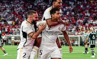 Real Madrid Digdaya, Manchester United Disikat 2-0 pada Laga Pramusim