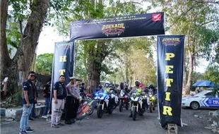 1.000 Bikers Honda Kumpul di Pemalang Rayakan HUT Petir