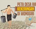 Hampir 19.000 Jiwa Terdampak, Ini Peta Desa Rawan Kekeringan di Wonogiri