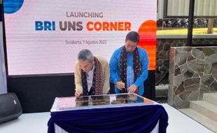 Rektor UNS Resmikan BRI Corner! Jadi Pusat Layanan Perbankan & Coworking Space