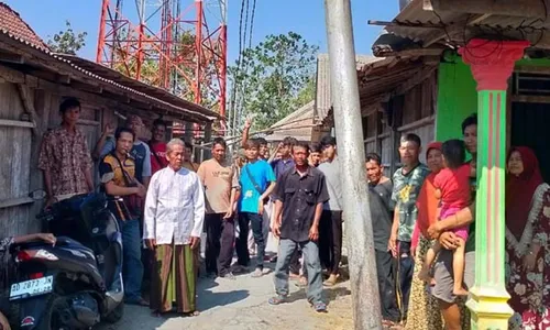 Warga Sumberlawang Sragen Tolak Perpanjang Kontrak Tower