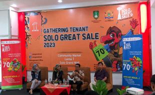 Solo Great Sale 2023 bakal Tebar Diskon hingga 70%, Hadiah Mobil dan Motor