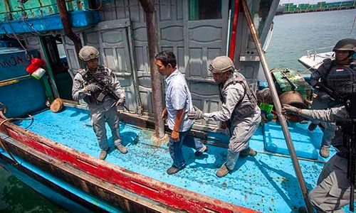 Bakamla Tangkap Kapal Vietnam Diduga Curi 5 Ton Ikan di Laut Natuna Utara