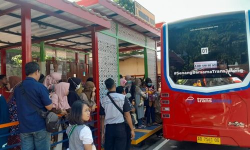 Jalur BRT Trans Jateng Solo-Wonogiri Dialihkan selama CFD, 1 Halte Tak Dilewati