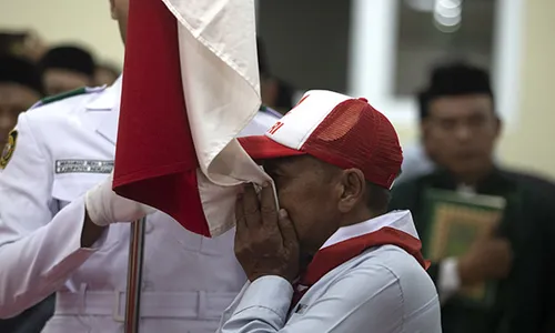 121 Mantan Anggota NII Cabut Baiat dan Ucap Ikrar Setia ke NKRI