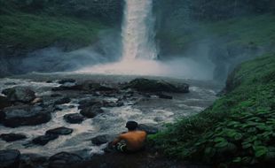 Berada dalam Pelukan Lembah Dieng, Inilah Pesona Curug Sikopel Banjarnegara