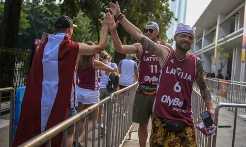 Wow, Ratusan Warga Latvia Tempuh 20 Jam ke Indonesia demi FIBA World Cup 2023