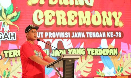 Jateng Rayakan HUT ke 78, Gus Yasin : Momen Pelurusan Sejarah