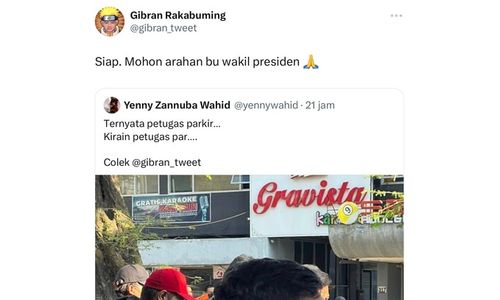 Yenny Wahid Goda Gibran, “Ternyata Petugas Parkir, Kirain Petugas Par…”