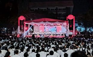 Penampilan Nuansa Etnik Meriahkan Malam Inaugurasi Mahasiswa Baru UKSW Salatiga