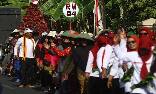 Kirab Pranan Jambu Festival, Promosikan Desa Penghasil Jambu Air di Sukoharjo