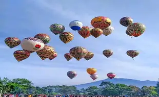 Catat Tanggalnya! Java Balloon Attraction Mirip Cappadocia Digelar di Wonosobo