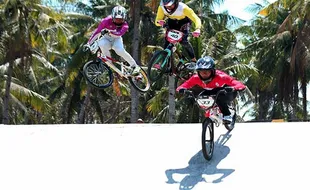 Kualifikasi PON, Pembalap dari 9 Provinsi Tampil di Kejurnas BMX Banyuwangi